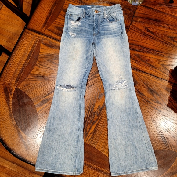 American Eagle Outfitters Denim - American Eagle Artist Boho Flare